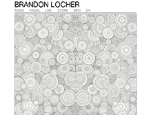 Tablet Screenshot of brandon-locher.com